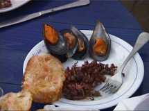 Kuva espanjalaisen ravintolan antimista. Klikkaa ja katso kuva isompana